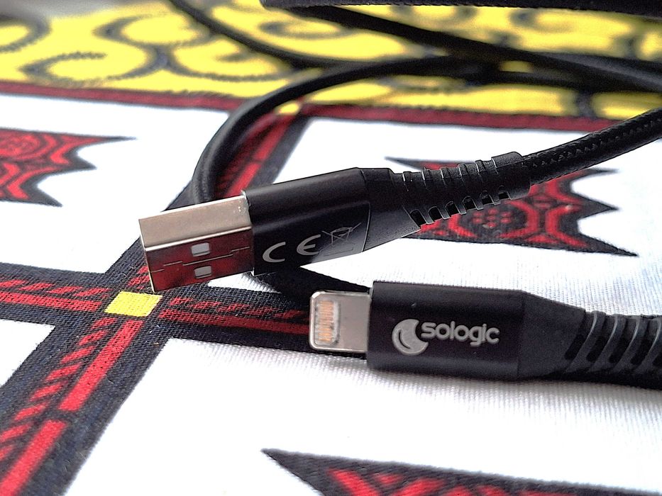 Kabel Sologic lightning - USB C , 2m.