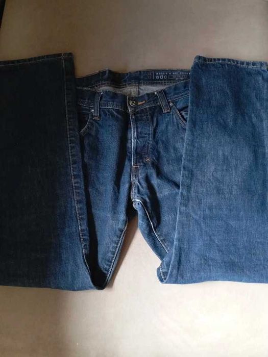 Spodnie Jeansy Męskie 34/32 Rurki Wąskie EDC Denim