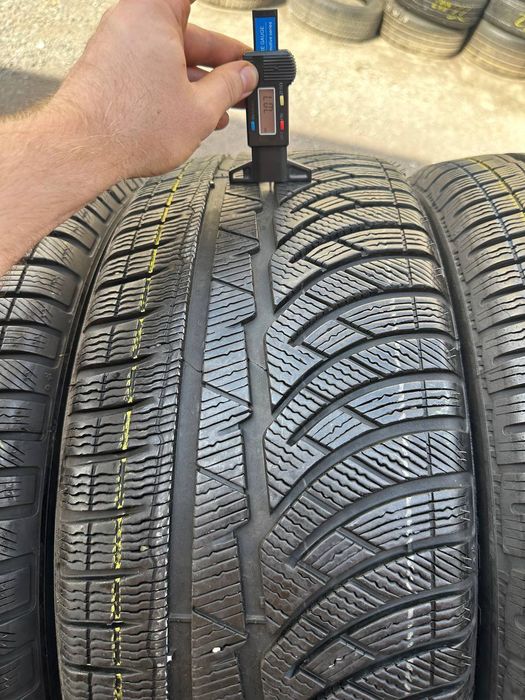 Шины БУ 245 55 R 17 Michelin Pilot Alpin 4 Зима Комплект резина