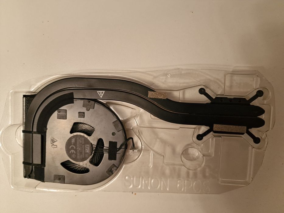 Radiator Lenovo T495_uszkodzony