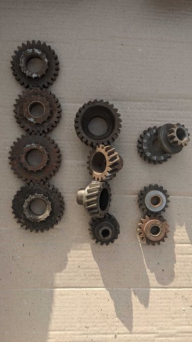 Шестерни кпп коробки двигателя мотоцикла днепр мт