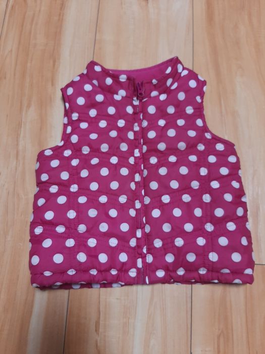 Bezrękawnik kamizelka dziewczynka 98