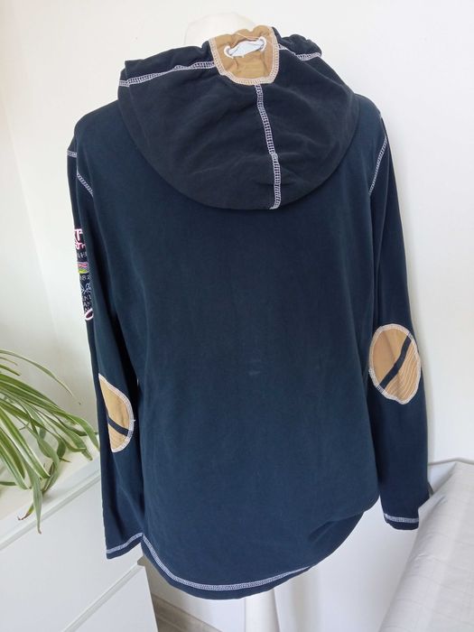 Soccx Blue damska bluza przez głowę z kapturem r 42/XL