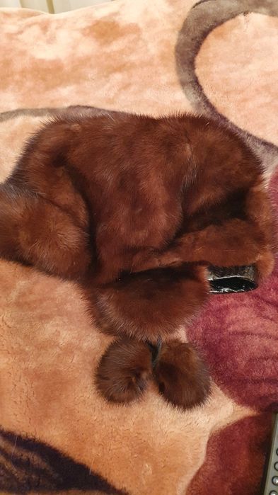 Шапка норковая натуральная