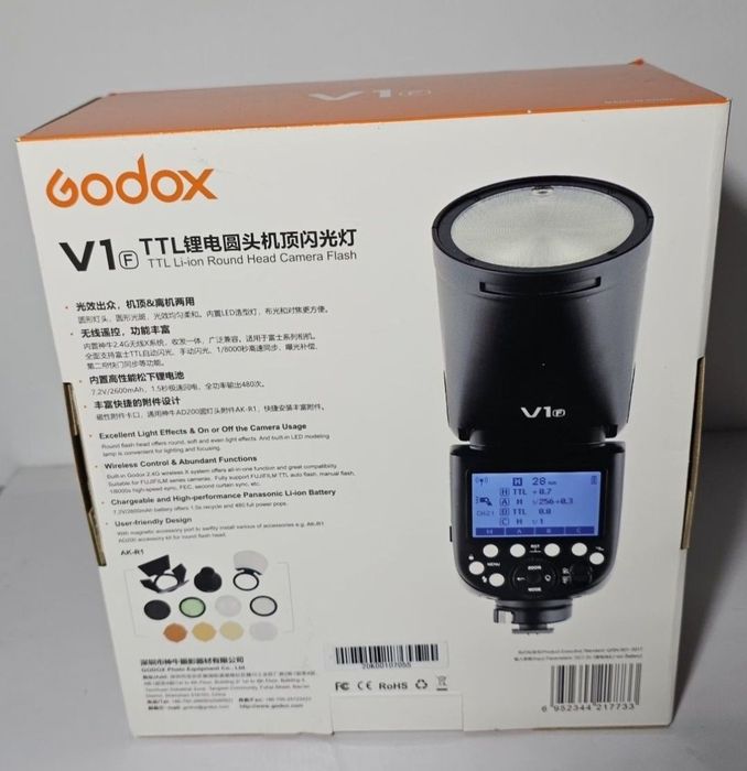 GODOX Flash Speedlite V1 Fuji