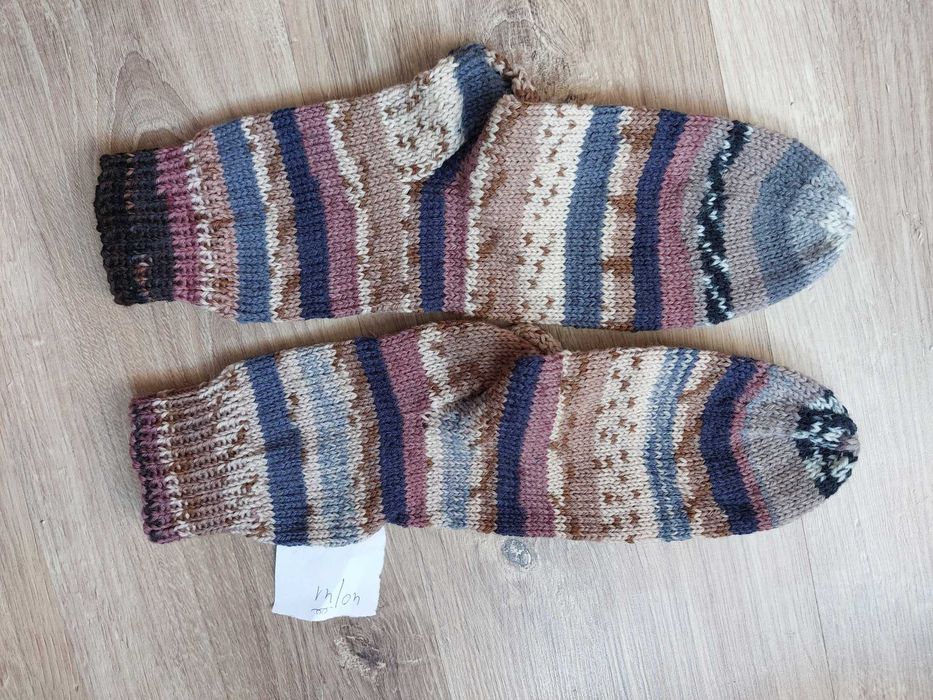 Skarpetki recznie robione