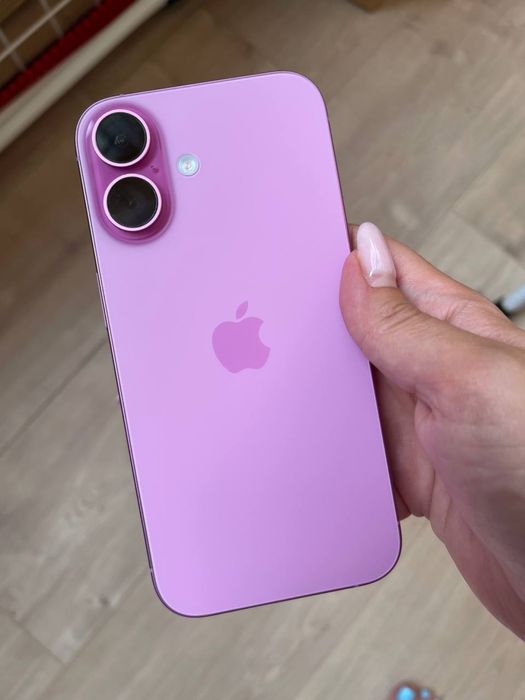 Продам iPhone 16, 128 ГБ, рожевий