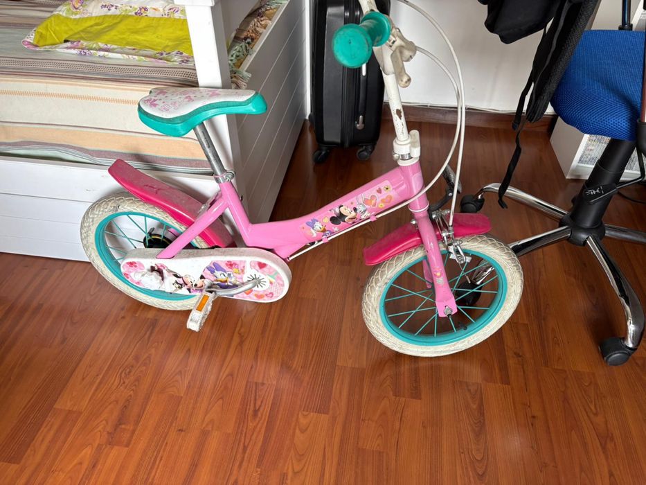 Bicicleta criança menina