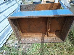 Grande banca de lavagem de peças