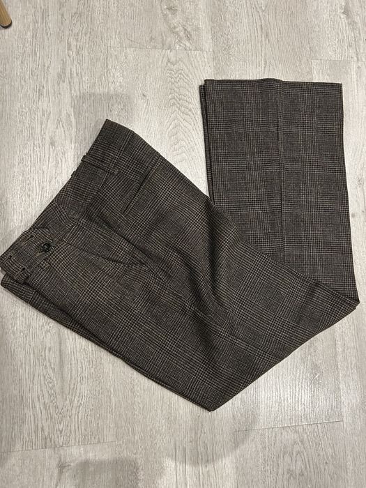 Calça tons castanho da Mango - tamanho 36