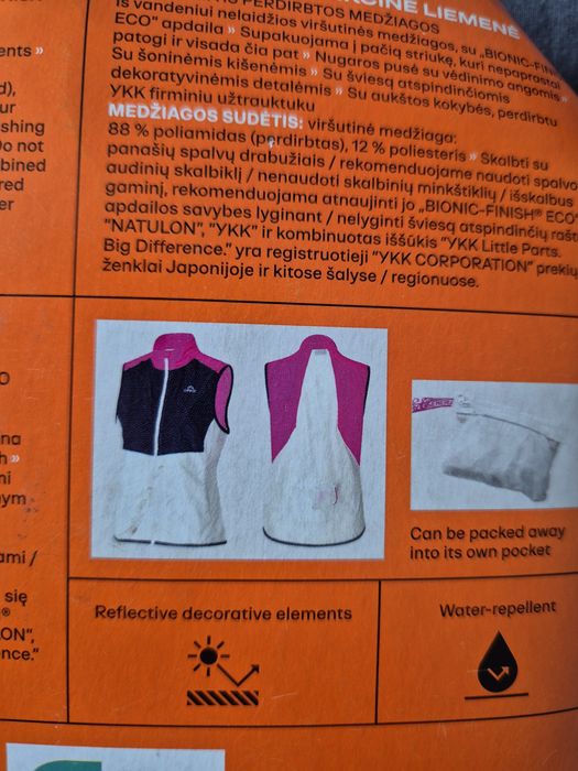 Crivit nowa kamizelka do biegania  M 40/42