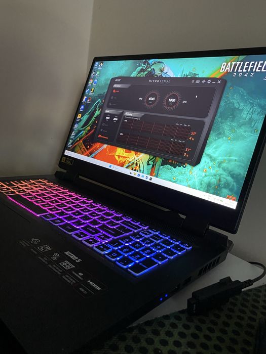 Laptop Acer Nitro 5  17.3  rtx4060 i5 12400h