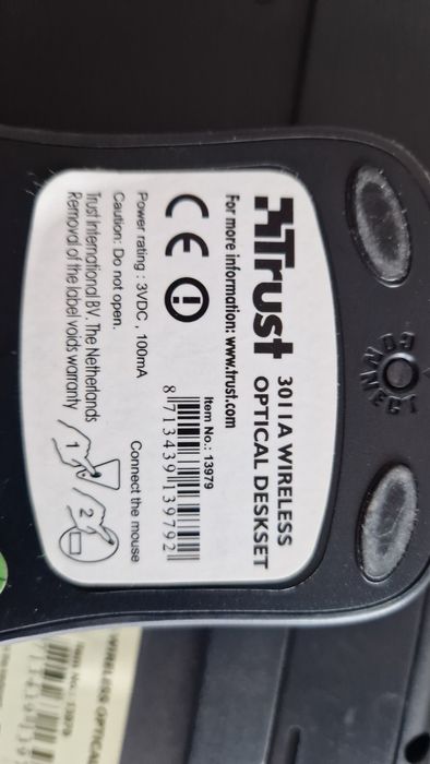 Teclado e rato sem fios Trust