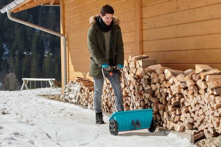 Ręczny siewnik ogrodowy szerokość 45 cm do nawozów granulatu warzyw