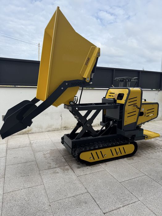 Mini dumper com elevacao