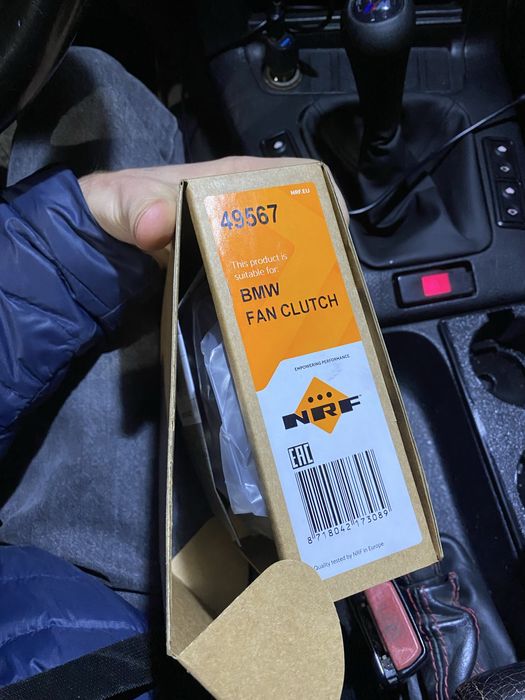 Вискомуфта вентилятора e36 (1.8) NRF