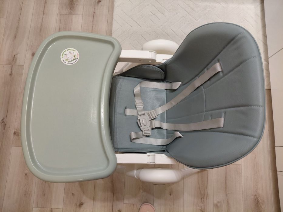 Krzesełko do karmienia stan bardzo dobry składane regulowana wysokość