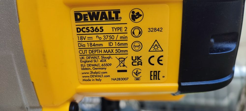 DeWalt торцовочна пила акумуляторна ОРИГІНАЛ з Англії