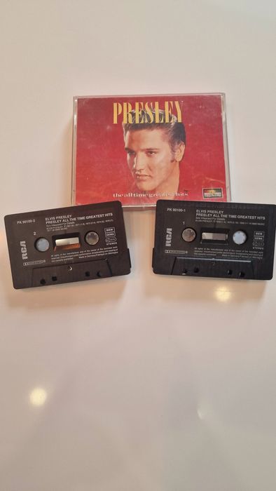 Cassete dupla Elvis Presley 1987