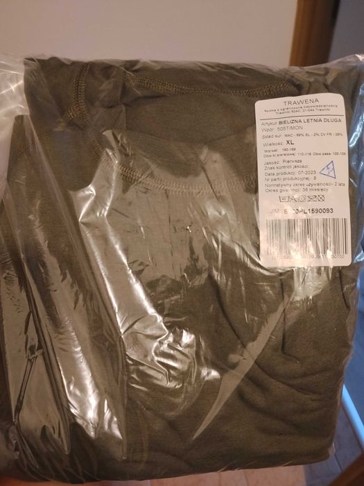 Bielizna zimowa 507T/MON XL