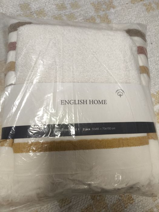 Набір  рушників новий 2шт. English Home