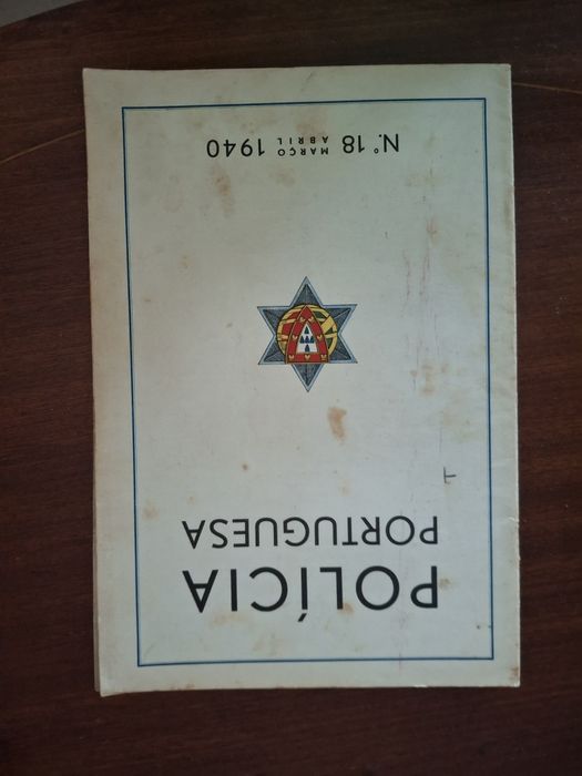 Revistas muito antigas PSP policia portuguesa