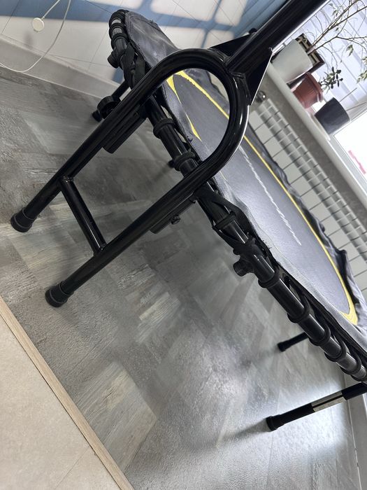 Батут для фітнесу inSPORTline Cordy з поручнем 114 см жовтий(Чехія)