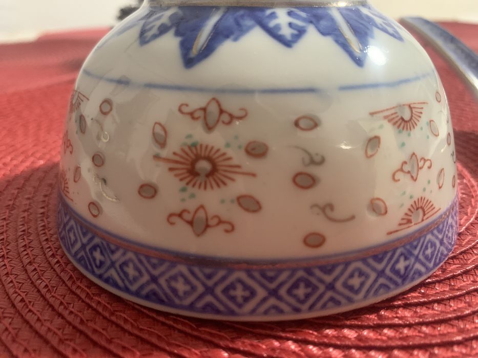 Taça com colher chinês