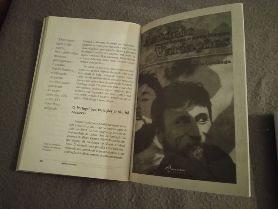Caderno Biográfico António Variações