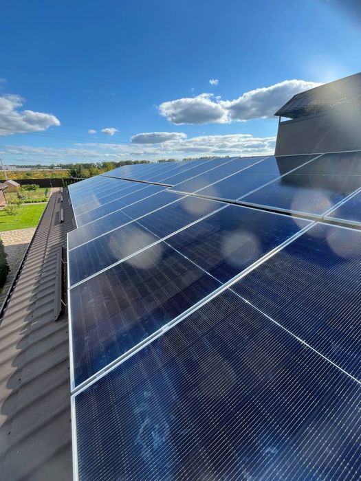 Монтаж сонячних панелей та підключення електростанцій краща цiна