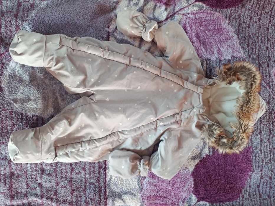 Теплий комбінезон на флісі на зріст 50-56 см