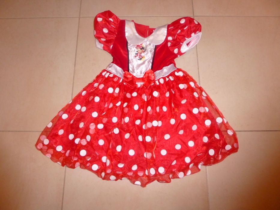 Vestidos de Carnaval (CAPUCHINHO; MINI ; CINDERELA) dos 2 aos 5 anos