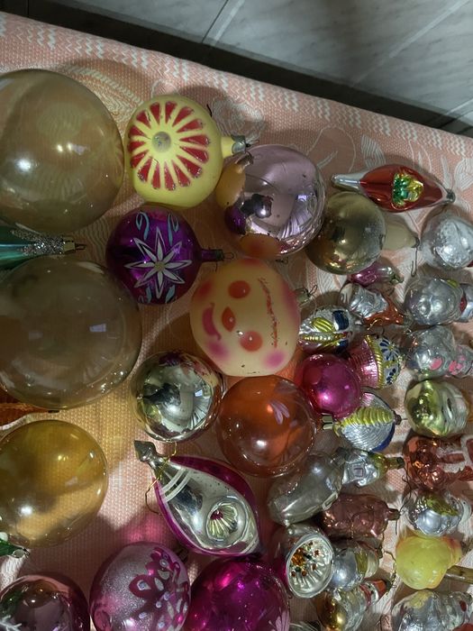 Елочные игрушки СССР 70шт
