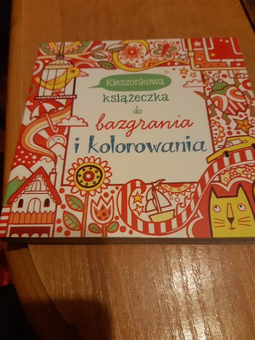 Kieszonkowa książeczka do bazgrania i kolorowania