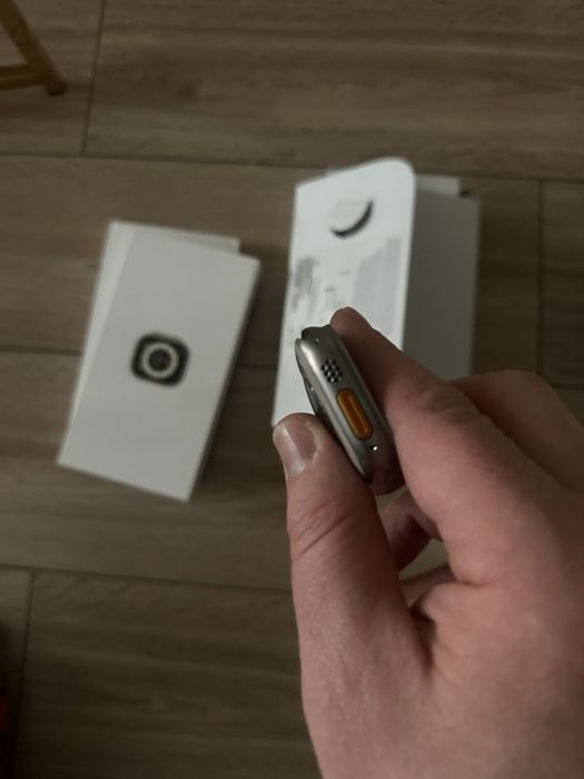 Apple warch ultra 1 titanium yellow/beige ideał bat90%