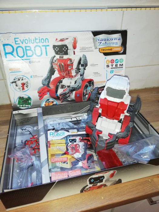Robot evolution clementoni Ewe programowanie