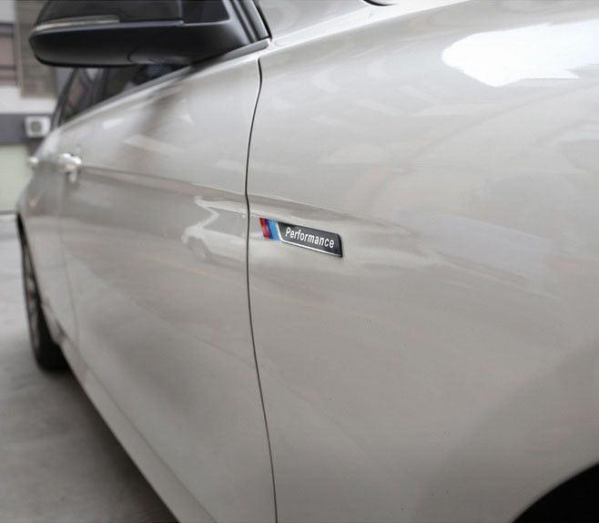 Наклейка на крыло стекло BMW Performance E36 E38 E39 E60 E90 F10 БМВ