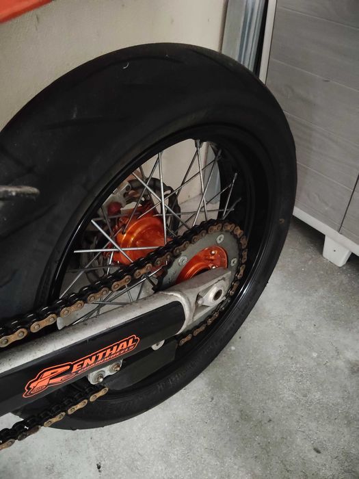 KTM 450 EXC.    Super motard