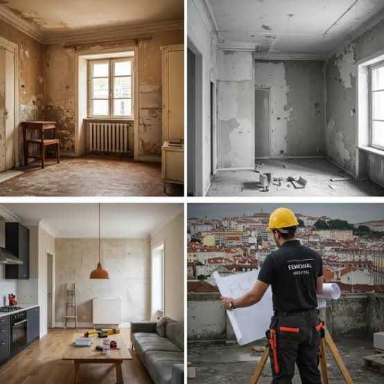 Serviços Completos de Construção, Remodelação e Reparações Pintura, canalização, carpintaria, instalação de casa de banho e sanita