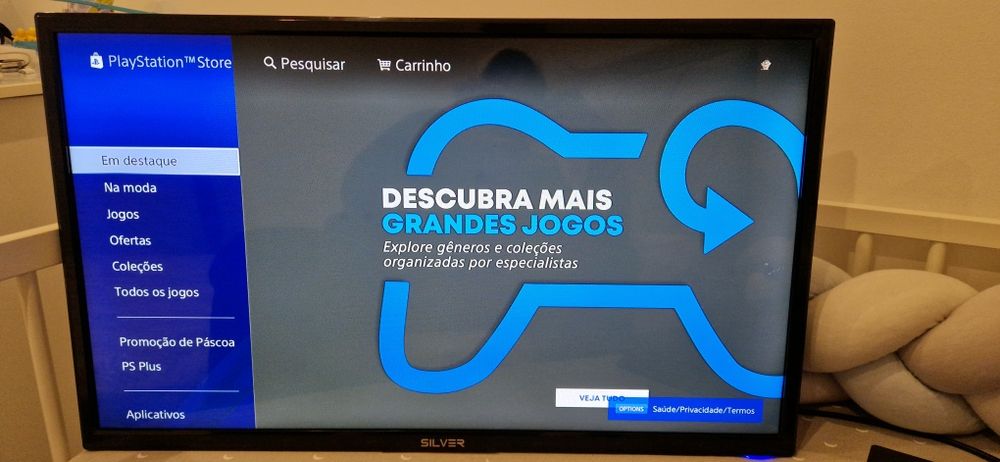 Playstation 4 pro c/ 2 Comandos