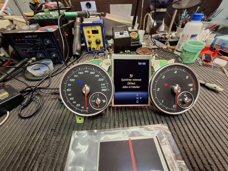 Reparação quadrantes mercedes w176 w246 cla etc...