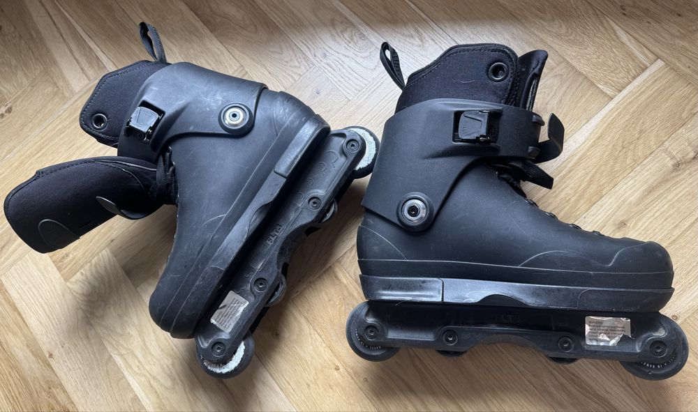 Rolki do jazdy agresywnej -  Them 909 Black (Shell M) + Intuition Skate Premium (26-26.5cm) | Stan bdb