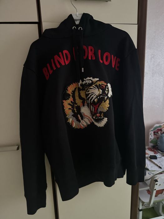 Худи gucci blind for love гучи