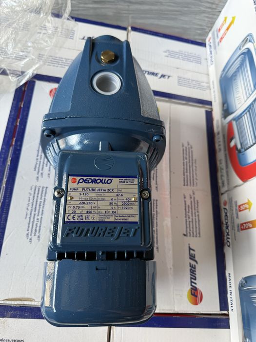 Pedrollo FUTURE JETm 2CX 0.75 кВт | Італія | 120 л/хв | Напір 47 м