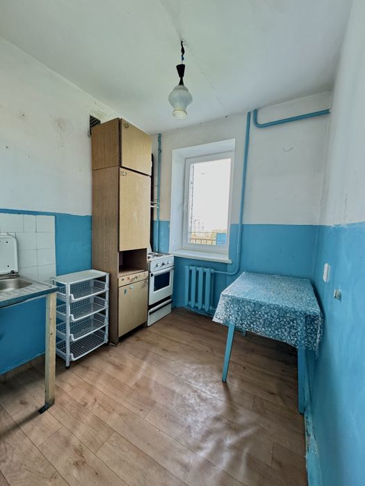 1-кімнатна квартира на Ювілейному — зручне планування та можливість ремонту під себе.