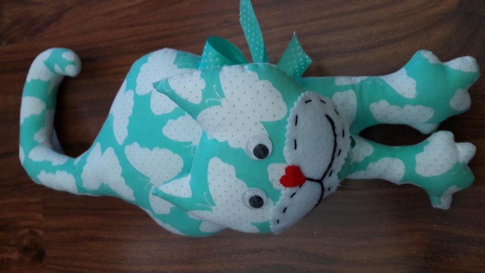 Kot kotek handmade 47cm