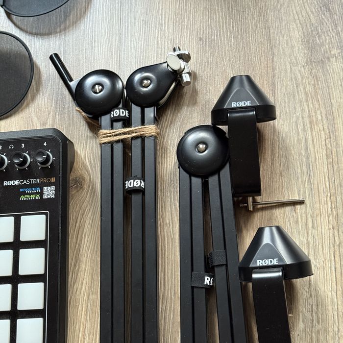 Profesjonalne studio podcastowe | RODECaster Pro II + mikrofony | gotowy zestaw, jak nowy