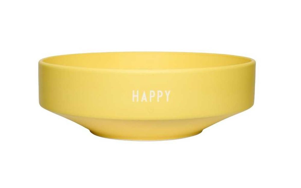 Salaterka, miska na przekąski HAPPY - do serowania, Design Letters, 22cm