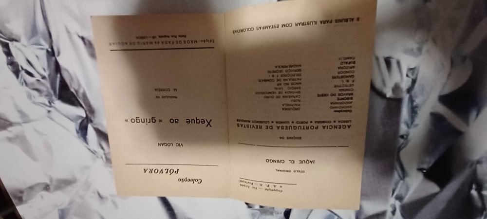 Livro _Xeque ao Gringo_ de Vic Logan