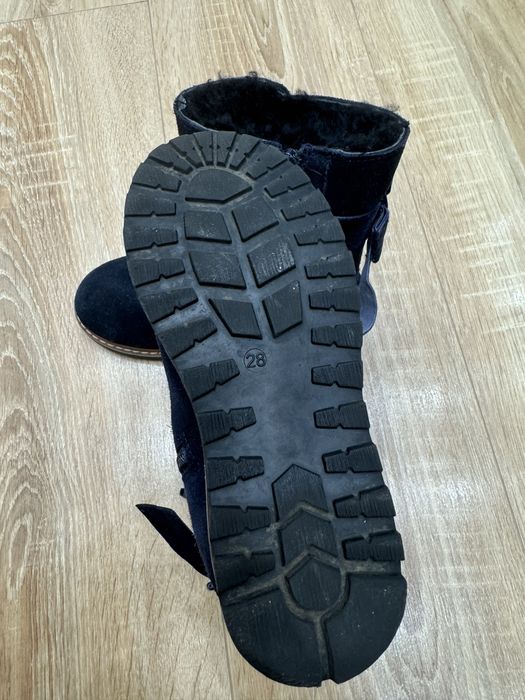 Сапожки шкіряні нові, ботінки, зима